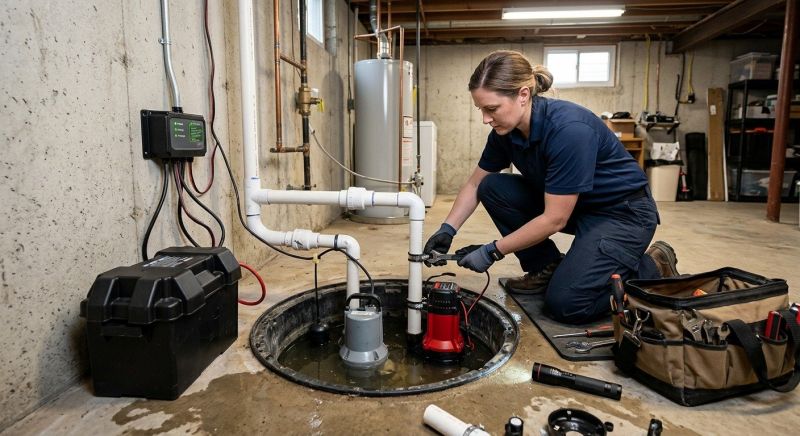 Sump Pump Replacement in Nashville, TN