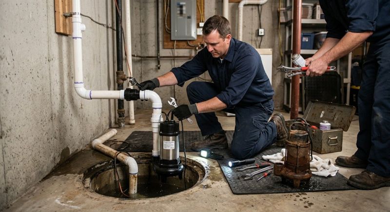 Sump Pump Replacement in Mobile, AL
