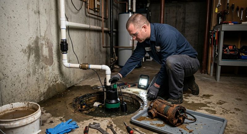 Sump Pump Service in Topeka, KS
