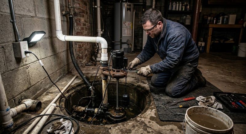 Pedestal Sump Pump Repair in Mobile, AL