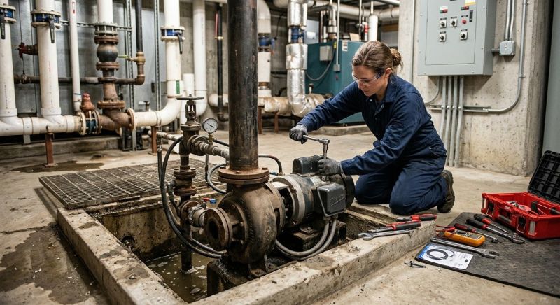 Submersible Sump Pump Repair in West Des Moines, IA