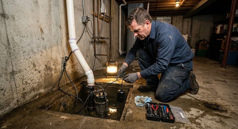 Sump Pump Float Repair in Franklin, TN