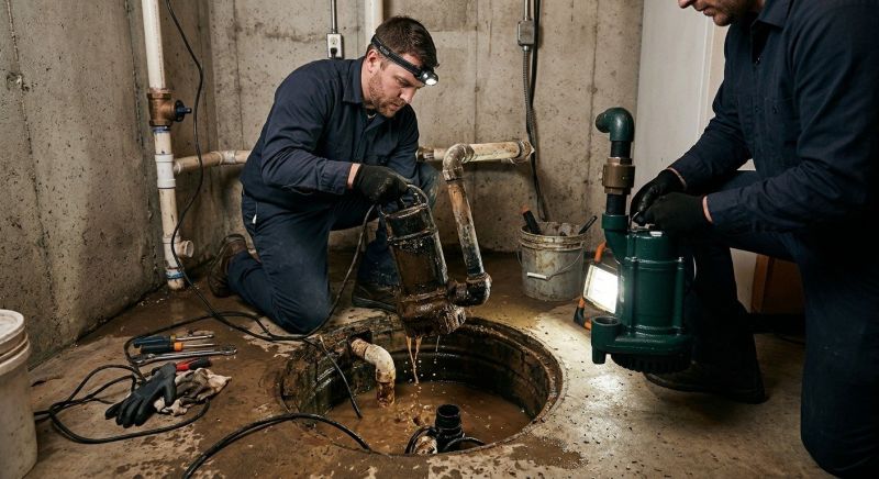 Sump Pump Replacement in Montgomery, AL